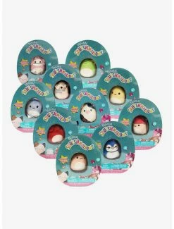 Coupon ???? Boxlunch Squishmallows Micromallows Collector’s Edition Plush & Pin Blind Tin Set ????