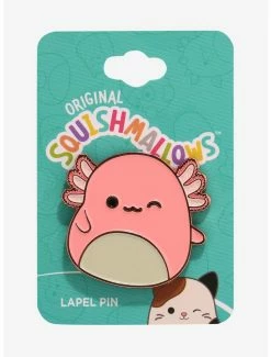 Alternative view of Cheap ???? Boxlunch Squishmallows Archie The Axolotl Enamel Pin ????