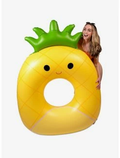 Deals ???? Boxlunch Squishmallows Maui The Pineapple Pool Float ????