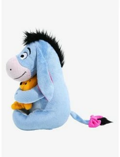Hot Sale ✨ Boxlunch Disney Winnie The Pooh Eeyore Holding Pooh Bear 10 Inch Plush ✔️ -BoxLunch shop unnamed file 138