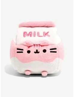 Budget ???? Boxlunch Pusheen Strawberry Milk 6 Inch Plush ✔️