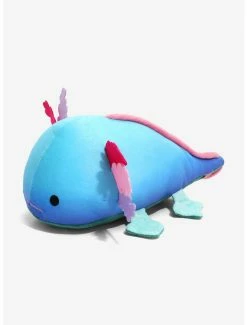 Alternative view of Best Pirce ???? Boxlunch Blue Axolotl 15 Inch Plush ????