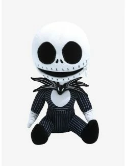 Alternative view of Wholesale ???? Boxlunch Disney The Nightmare Before ???? Christmas Zippermouth Jack Skellington 8 Inch Plush ????