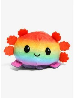 Best reviews of ???? Boxlunch TeeTurtle Happy + Angry Reversible Mood 5 Inch Axolotl Plush ????
