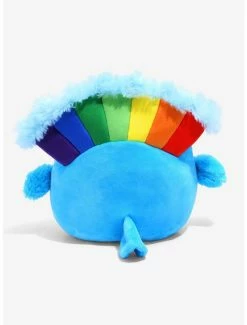 Alternative view of Best Sale ???? Boxlunch Squishmallows Ceba The Rainbow Peacock 8 Inch Plush ????