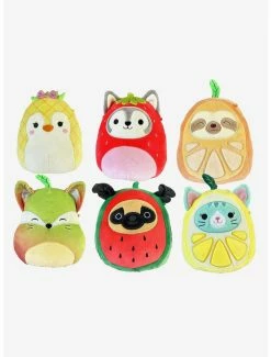 Best Pirce ⌛ Boxlunch Squishmallows Fruit Costumes Blind Bag 6 Inch Plush ????