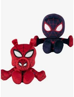 Best deal ❤️ Boxlunch Marvel Spider-Man Miles Morales & Spider-Ham Bleacher Creatures Plush Bundle ⌛