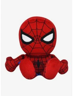 Brand new ???? Boxlunch Marvel Spider-Man & Spider-Ham Bleacher Creatures Plush Bundle Red ???? -BoxLunch shop unnamed file 562
