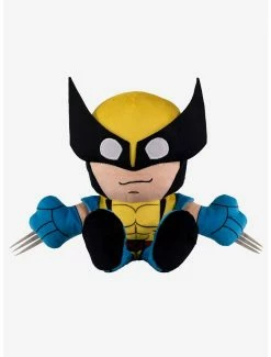 Alternative view of Best deal ???? Boxlunch Marvel Wolverine Bleacher Creatures Plush Bundle ????