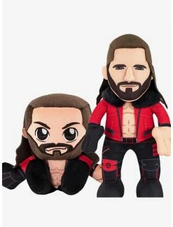 Best Pirce ???? Boxlunch WWE Seth Rollins Bleacher Creatures Plush Bundle ????