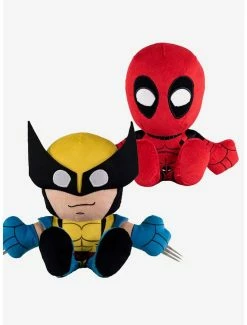 Best reviews of ???? Boxlunch Marvel Deadpool & Wolverine Bleacher Creatures Plush Bundle ????