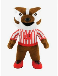 Promo ⌛ Boxlunch Ncaa University Of Wisconsin Bucky Badger Plush ????