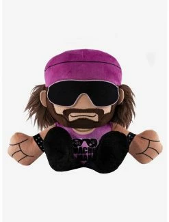 Best deal ???? Boxlunch WWE Macho Man Randy Savage 8" Bleacher Creatures Kuricha Sitting Plush ????