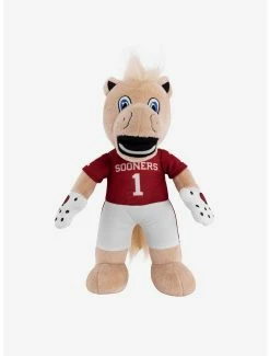 Wholesale ???? Boxlunch NCAA Oklahoma Sooners Boomer 10" Bleacher Creatures Mascot Plush Figures ✔️