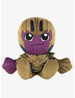 Best Sale ???? Boxlunch Marvel Avengers Thanos 8" Bleacher Creatures Kuricha Sitting Plush ????